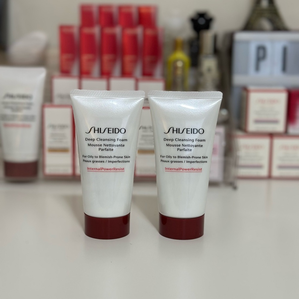 50ml x 2pcs Shiseido Deep Cleansing Foam